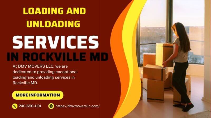 loading and unloading services in Rockville MD